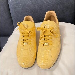 David Eden sport Genuine Ostrich leg  sneakers